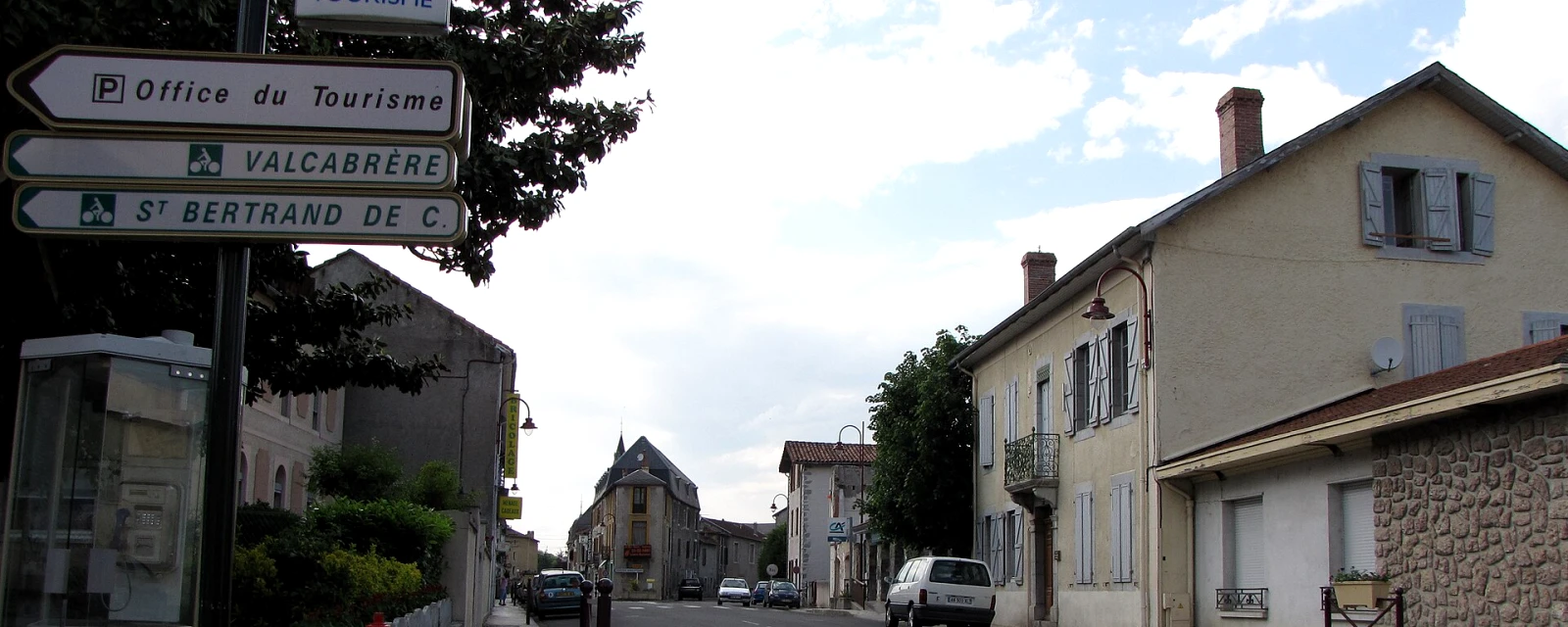 Vue de Loures-Barousse, Hautes-Pyrénées