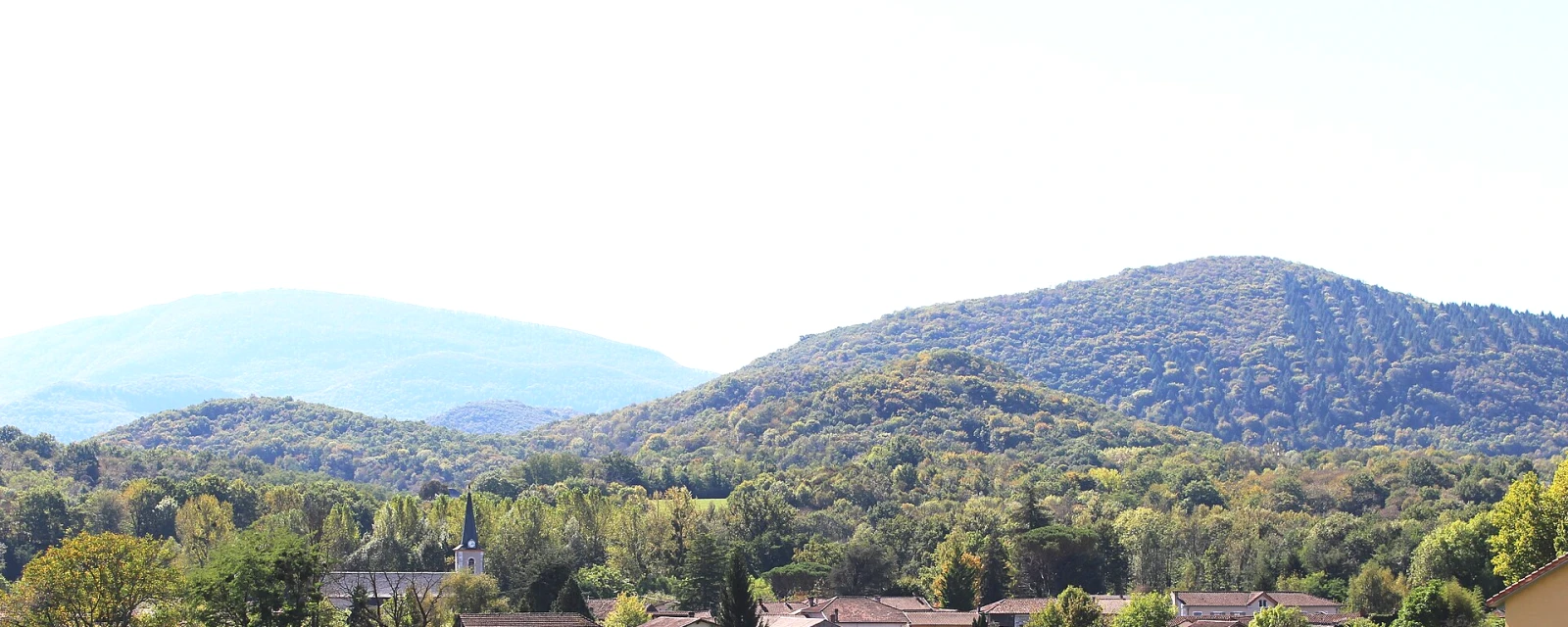 Vue de Mazères-de-Neste, Hautes-Pyrénées
