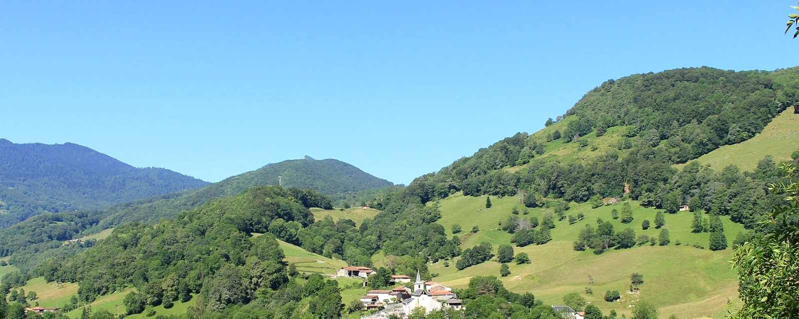 Vue de Nistos, Hautes-Pyrénées