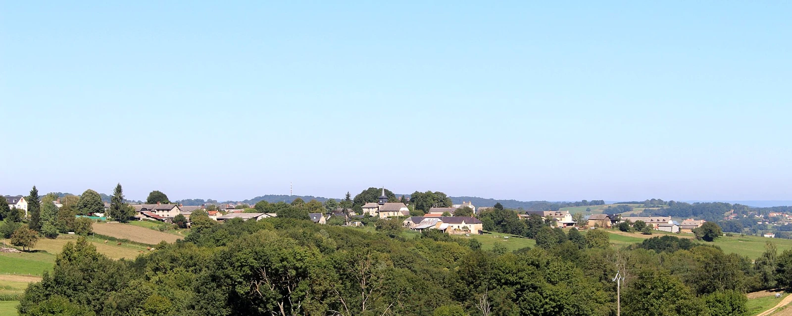 Vue de Oueilloux, Hautes-Pyrénées