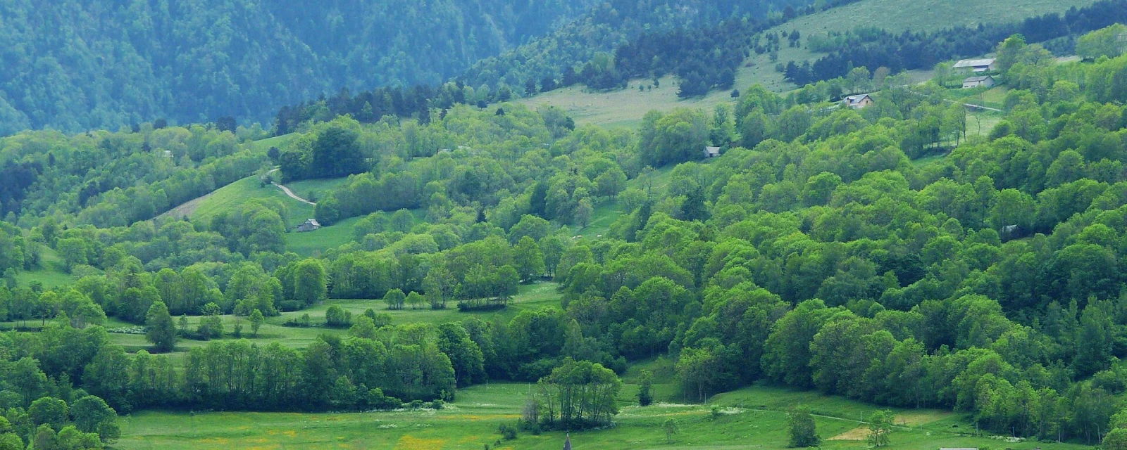 Vue de Sailhan, Hautes-Pyrénées