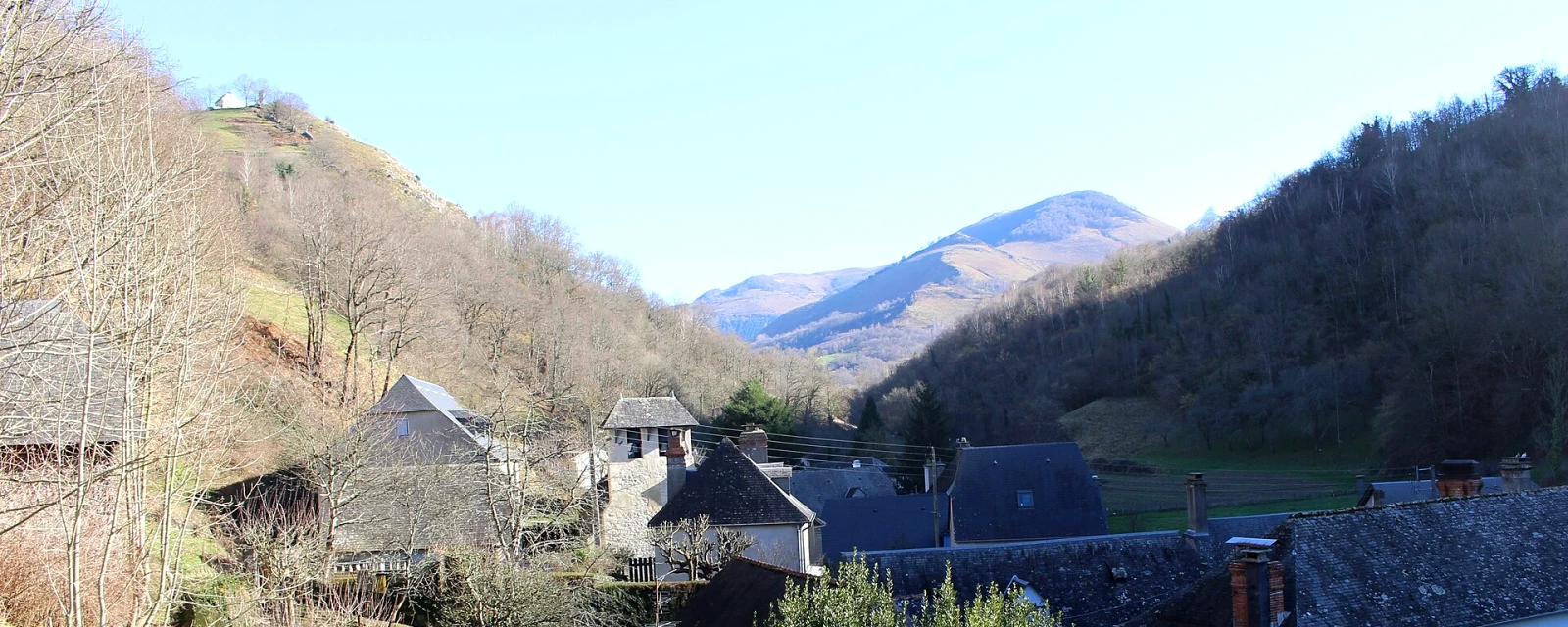 Vue de Saint-Créac, Hautes-Pyrénées