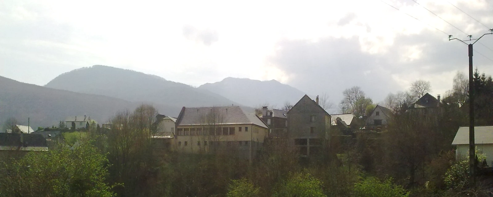 Vue de Salles, Hautes-Pyrénées