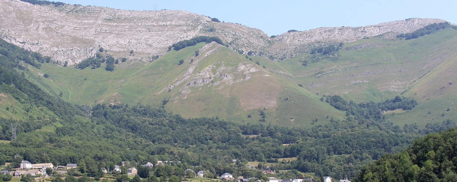 Vue de Sère-en-Lavedan, Hautes-Pyrénées