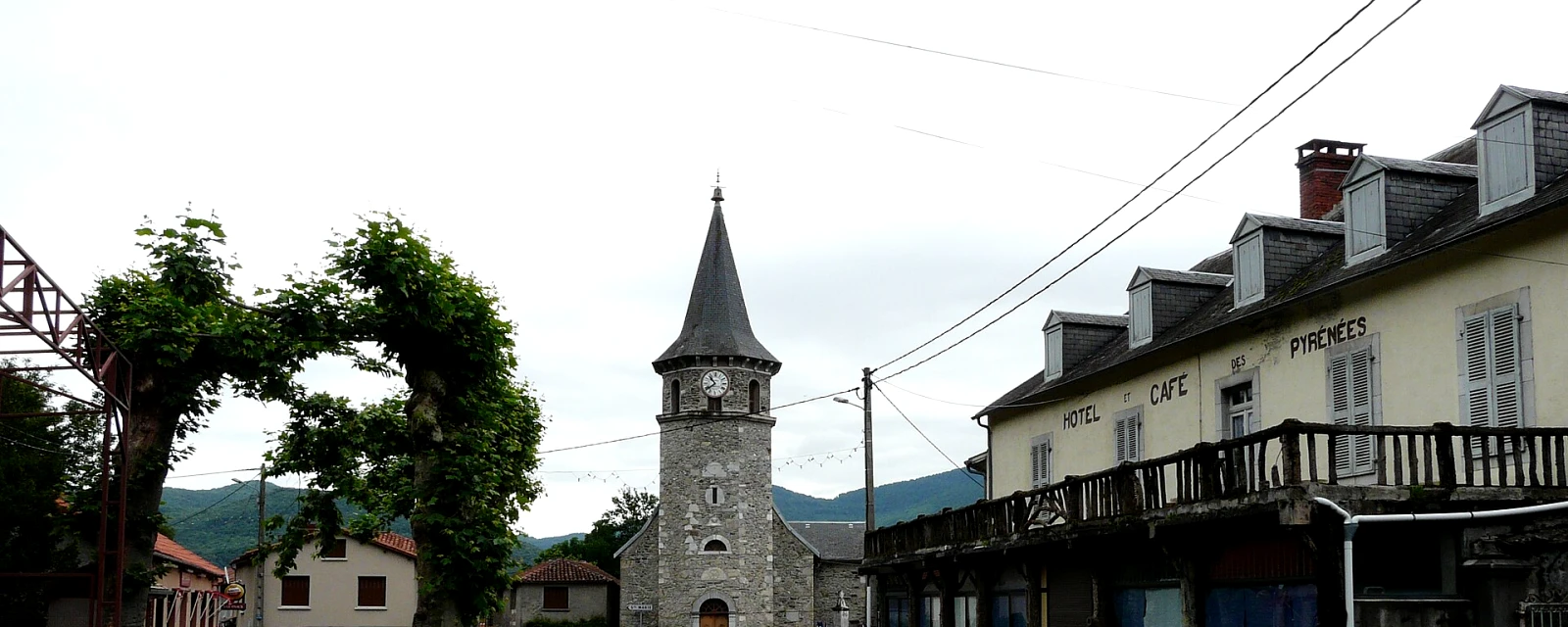 Vue de Siradan, Hautes-Pyrénées
