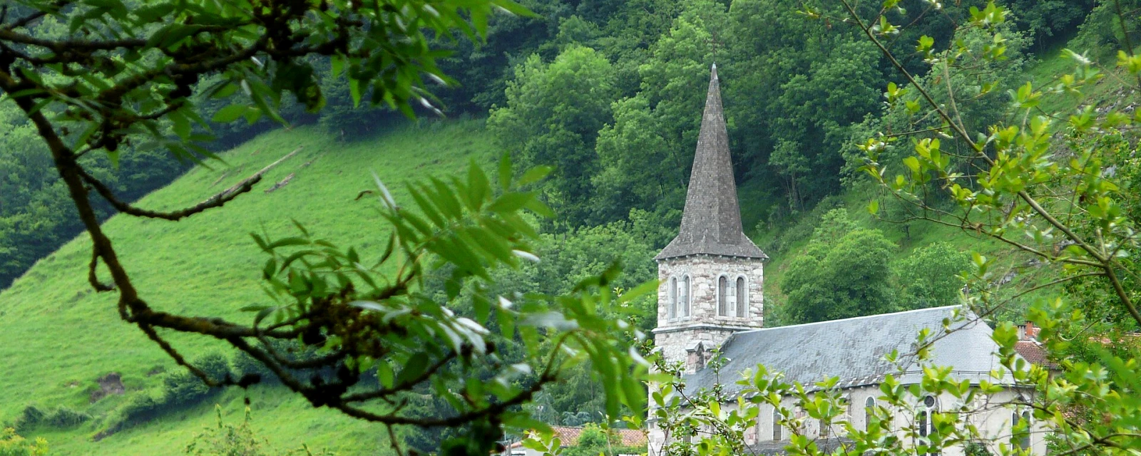 Vue de Sost, Hautes-Pyrénées
