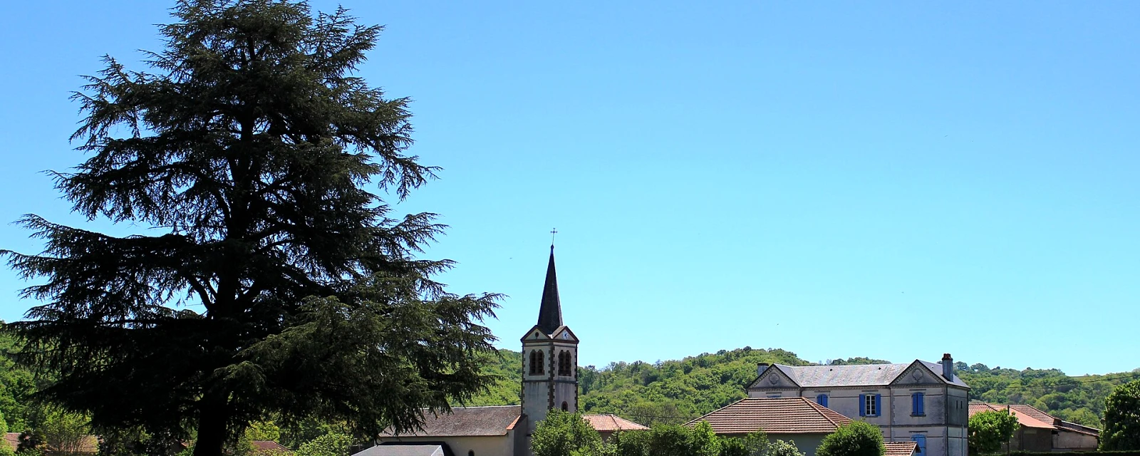 Vue de Tournous-Darré, Hautes-Pyrénées