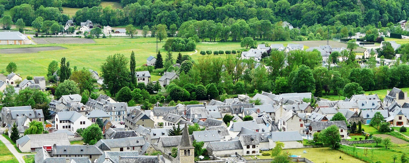 Vue de Vielle-Aure, Hautes-Pyrénées
