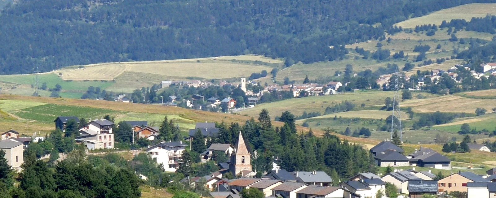 Vue de Bolquère, Pyrénées-Orientales