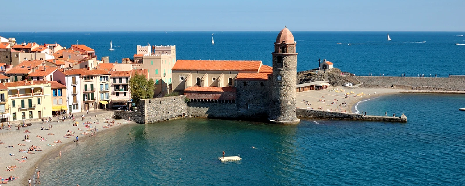 Vue de Collioure, Pyrénées-Orientales
