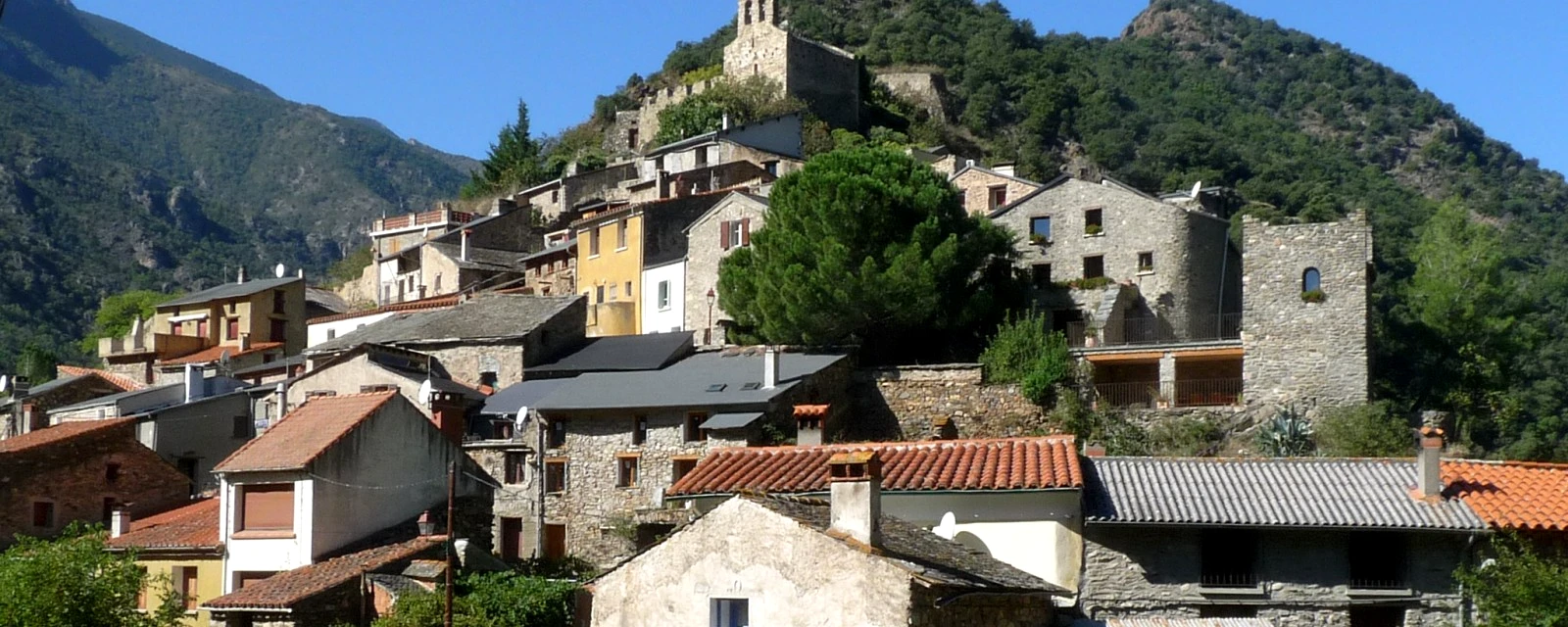 Vue de Conat, Pyrénées-Orientales