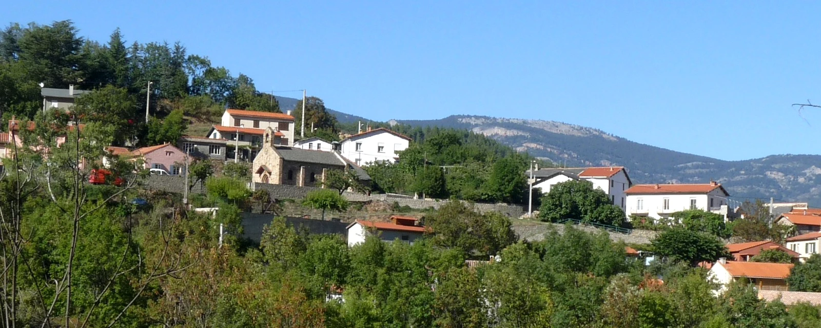 Vue de Escaro, Pyrénées-Orientales