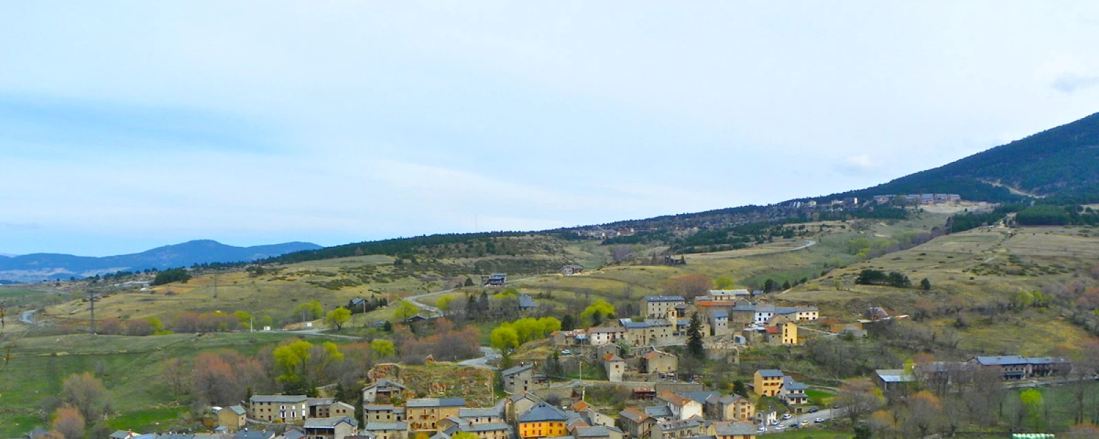 Vue de Eyne, Pyrénées-Orientales