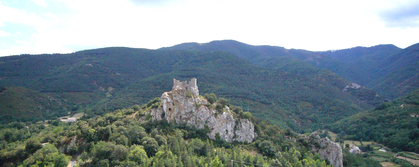 Vue de Fenouillet, Pyrénées-Orientales