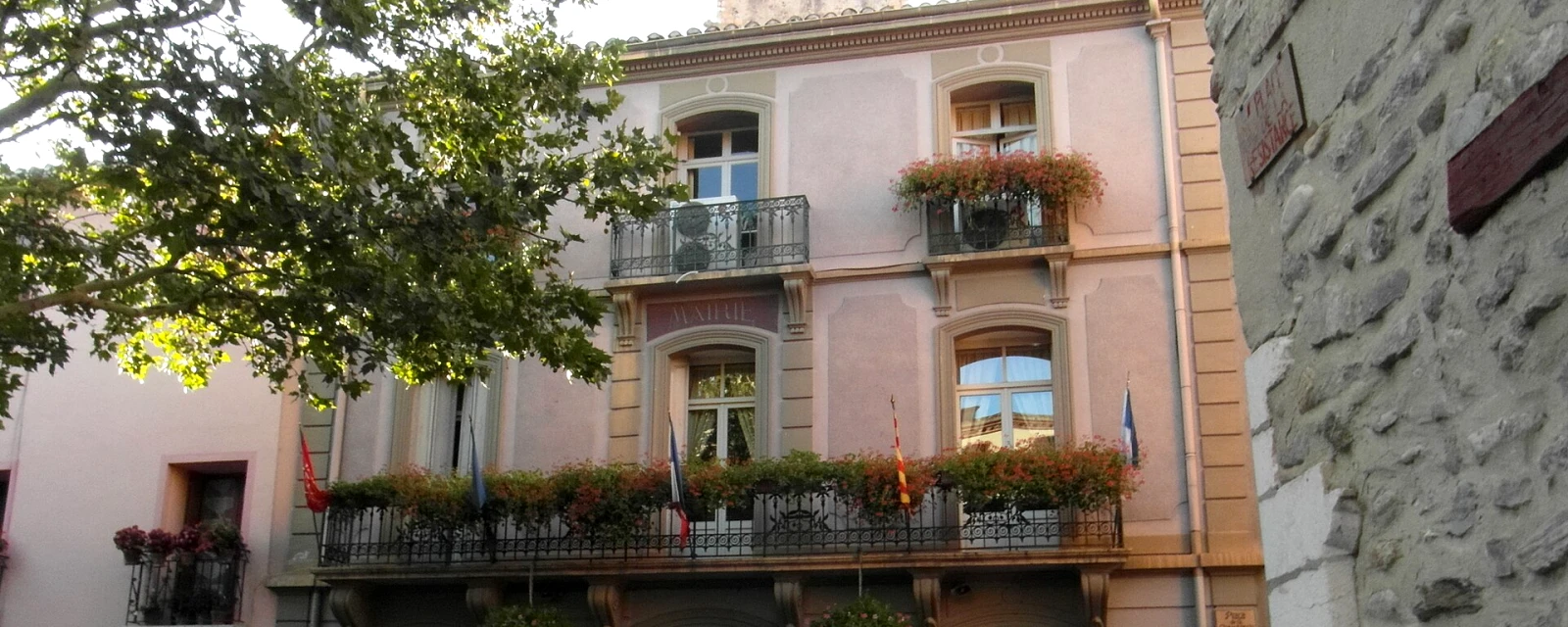 Vue de Ille-sur-Têt, Pyrénées-Orientales