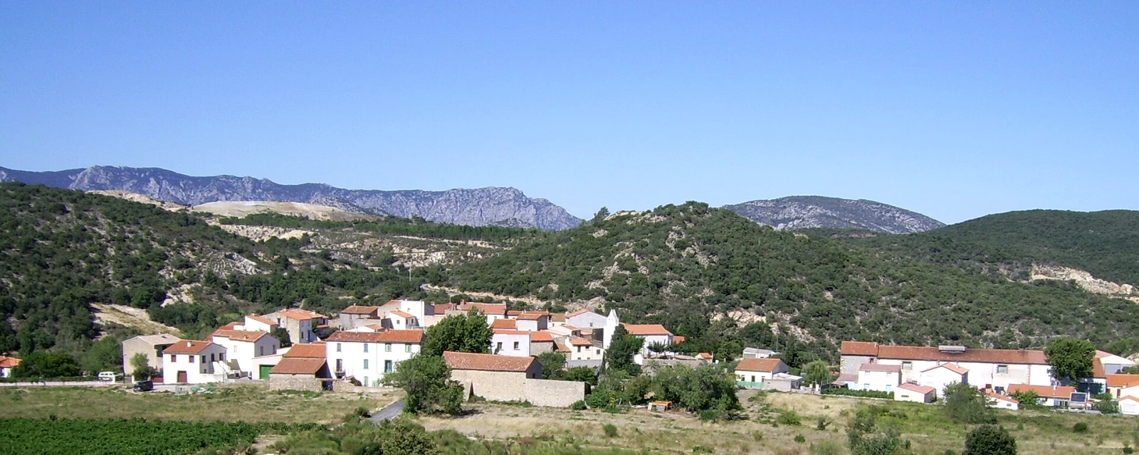 Vue de Lansac, Pyrénées-Orientales
