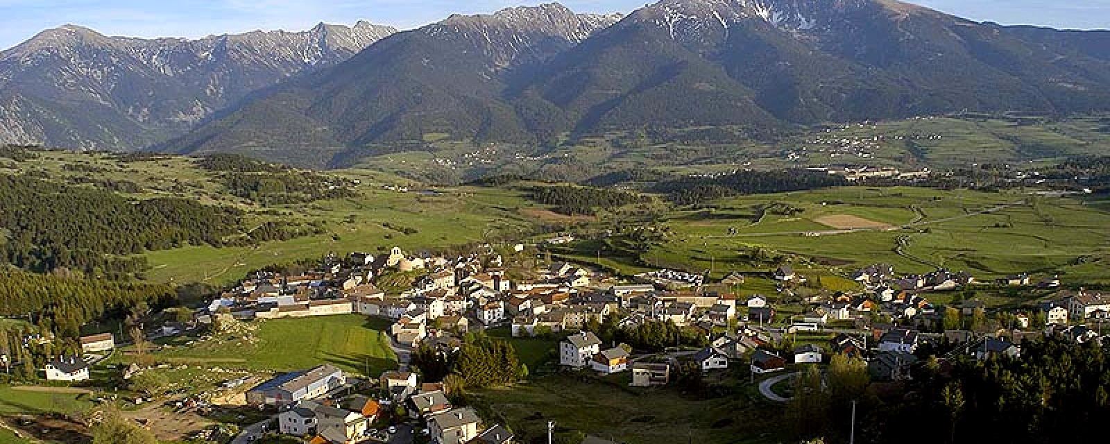 Vue de La Llagonne, Pyrénées-Orientales