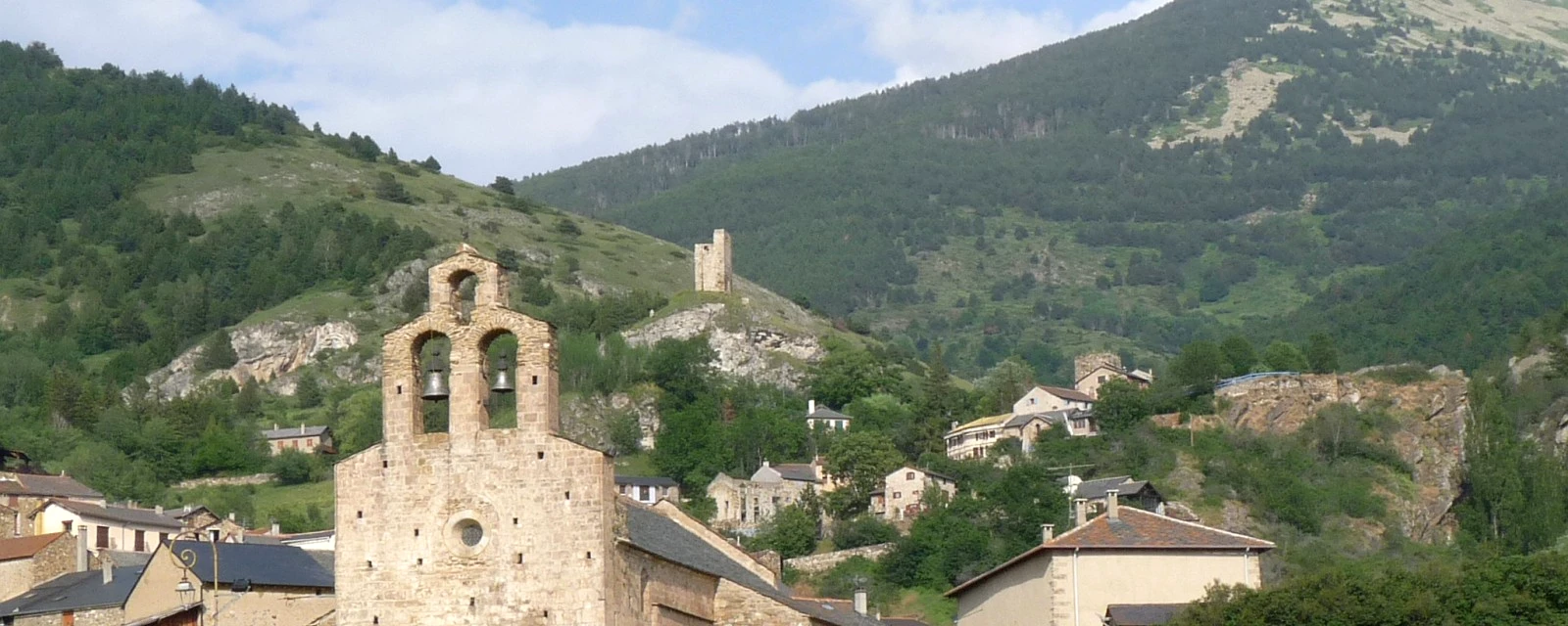 Vue de Llo, Pyrénées-Orientales