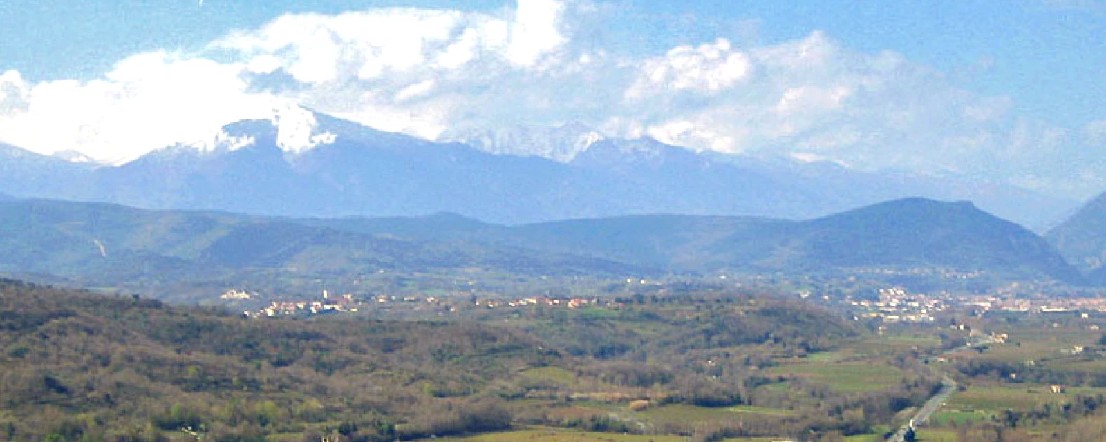 Vue de Marquixanes, Pyrénées-Orientales