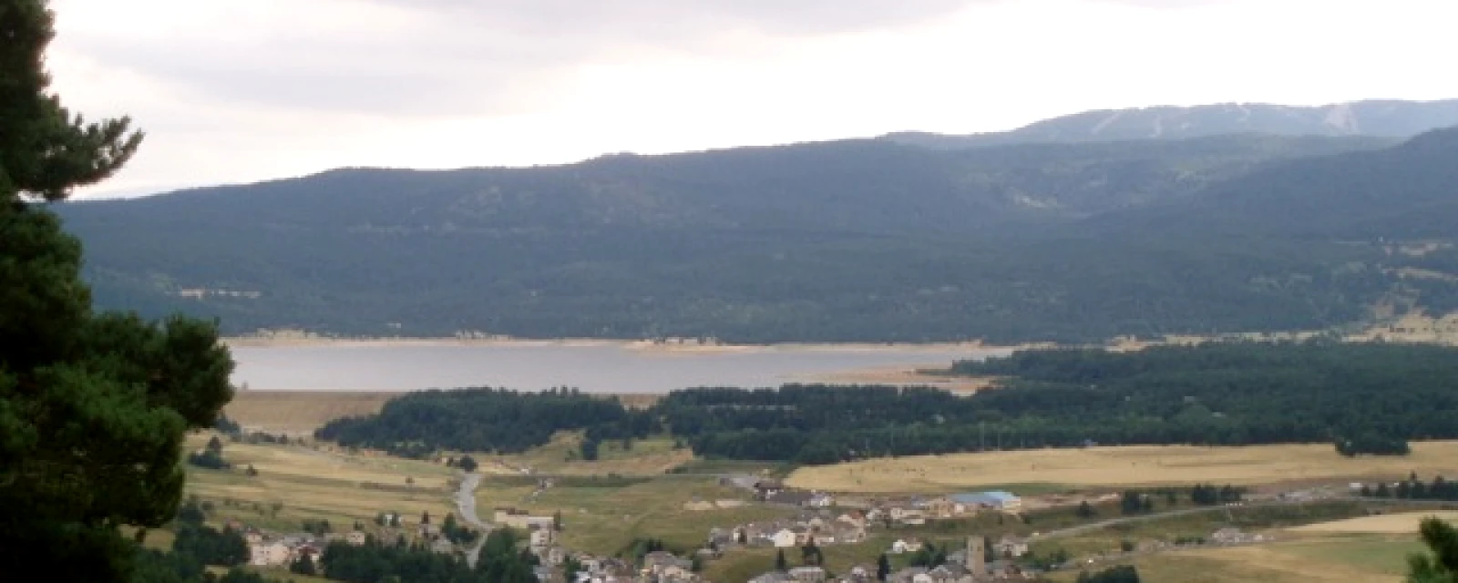 Vue de Matemale, Pyrénées-Orientales