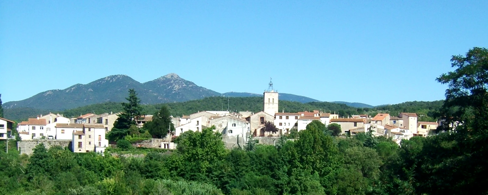 Vue de Maureillas-las-Illas, Pyrénées-Orientales