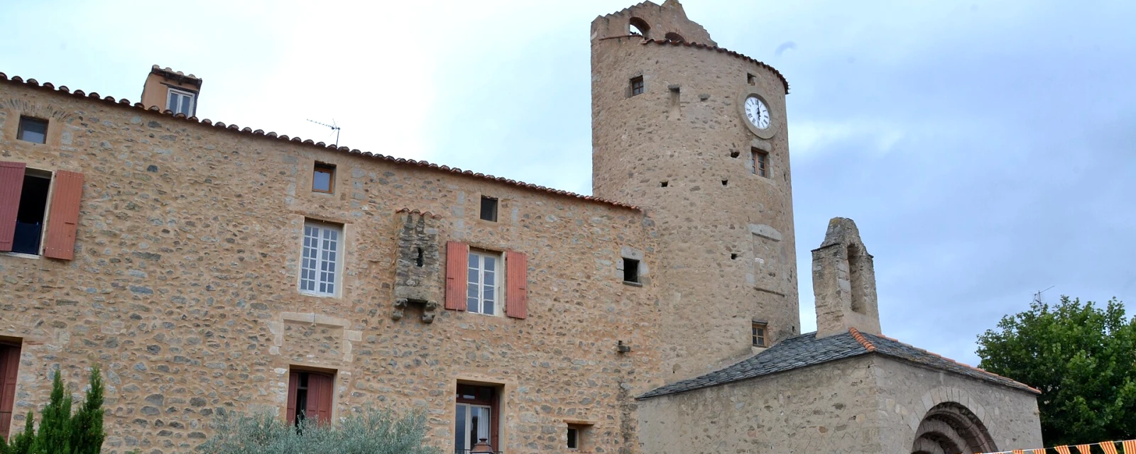 Vue de Molitg-les-Bains, Pyrénées-Orientales