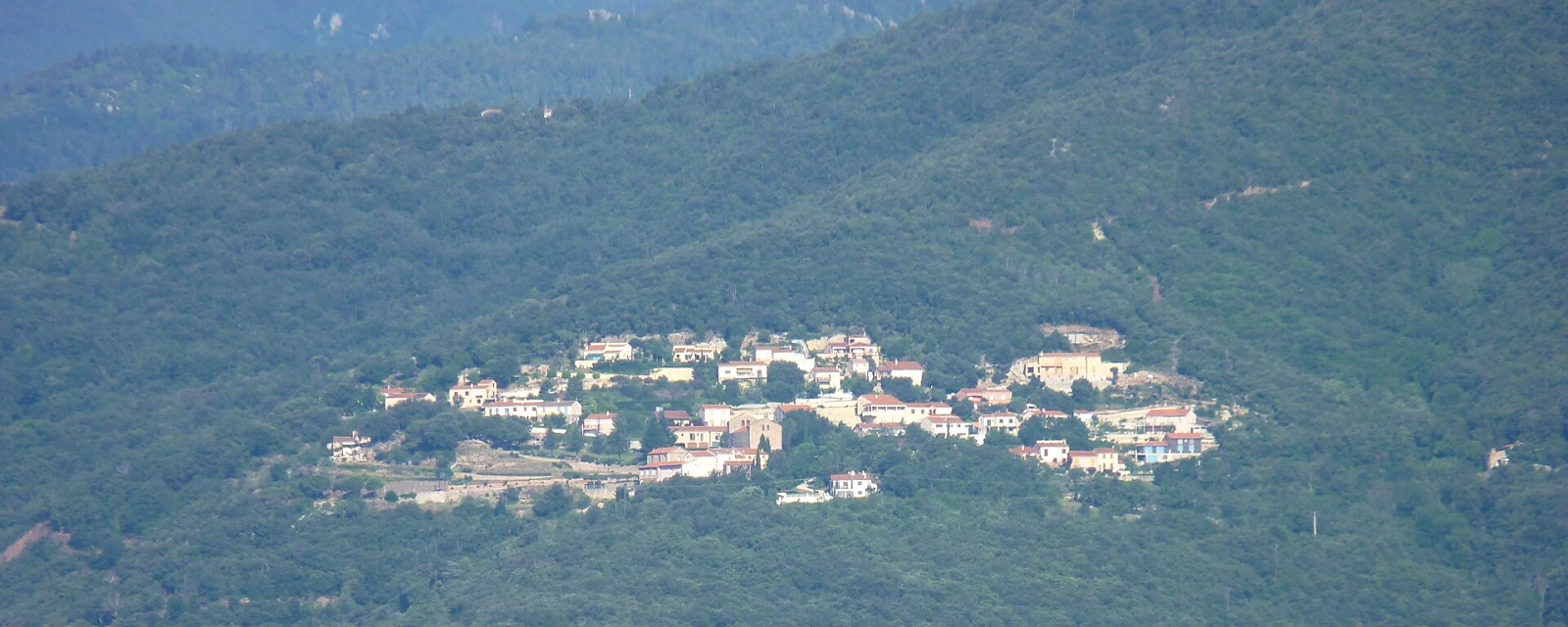 Vue de Montbolo, Pyrénées-Orientales