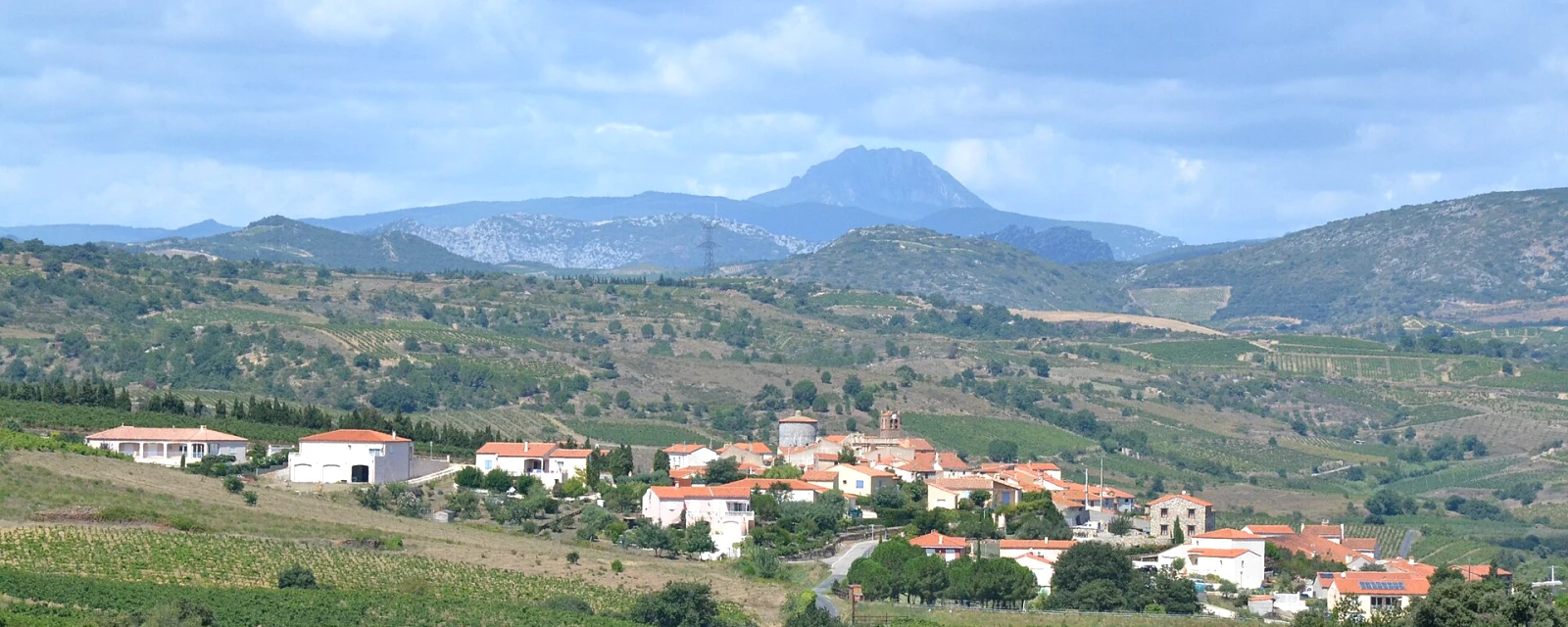 Vue de Montner, Pyrénées-Orientales