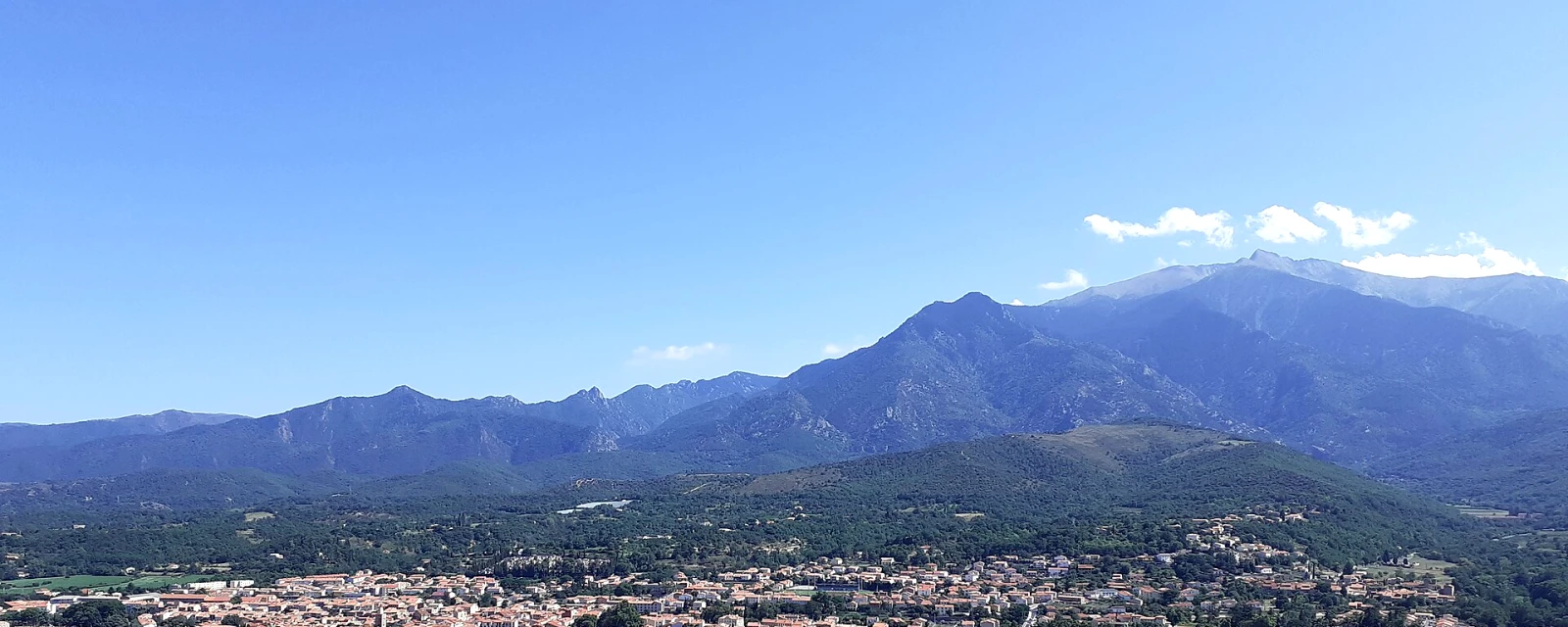 Vue de Prades, Pyrénées-Orientales