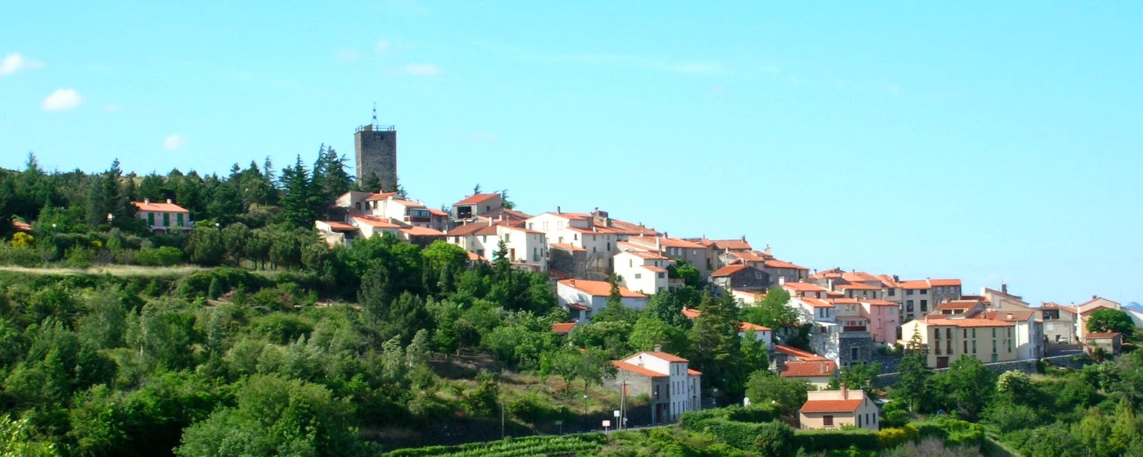 Vue de Prats-de-Sournia, Pyrénées-Orientales