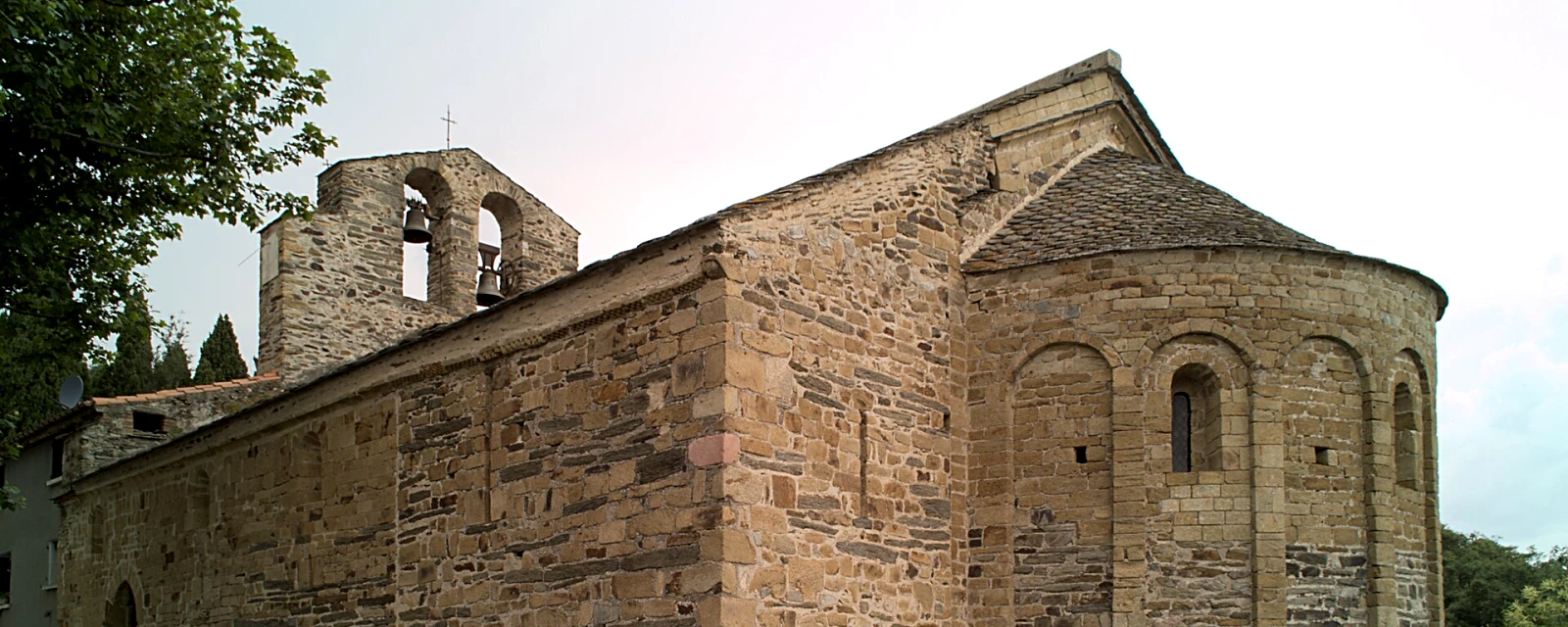 Vue de Prunet-et-Belpuig, Pyrénées-Orientales