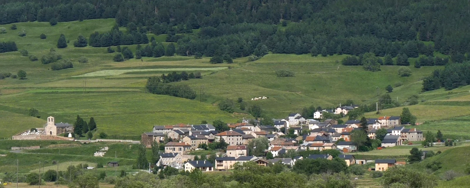 Vue de Réal, Pyrénées-Orientales