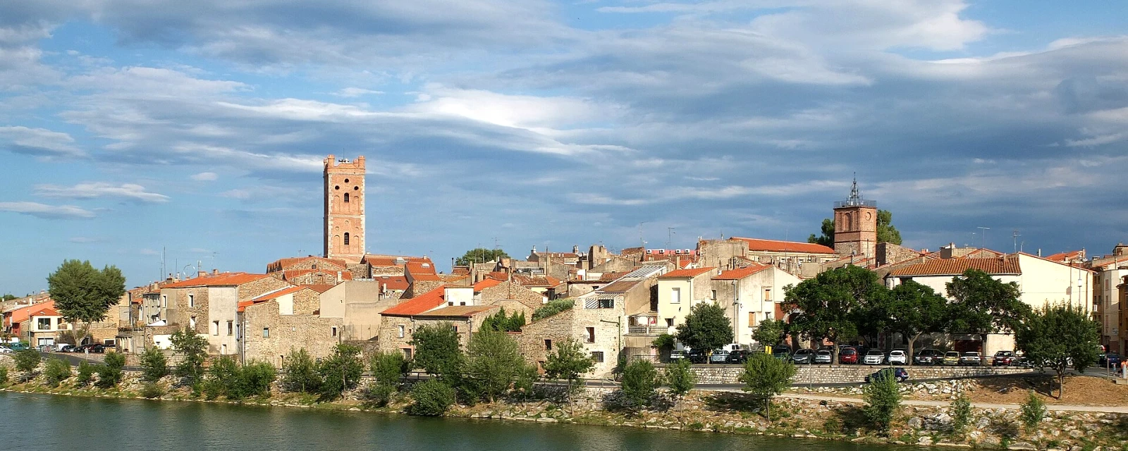 Vue de Rivesaltes, Pyrénées-Orientales