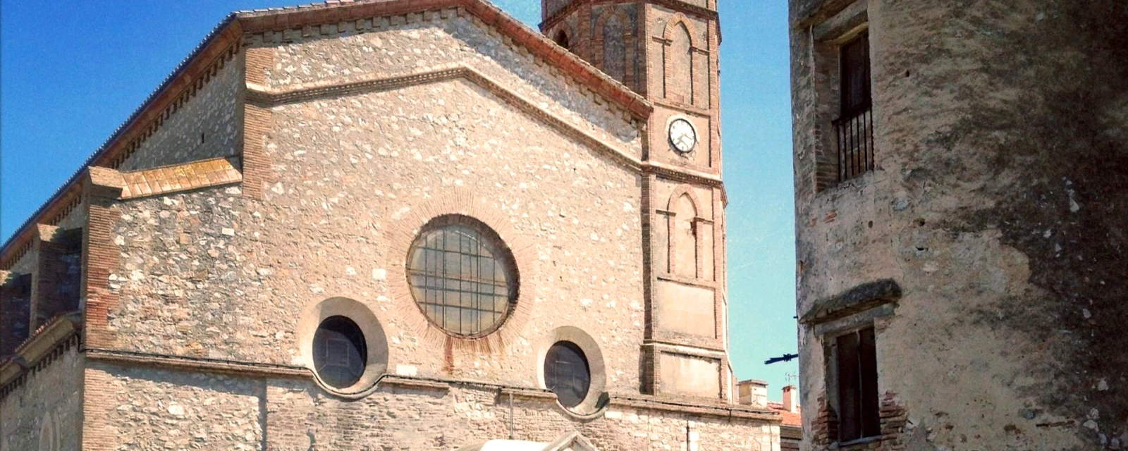 Vue de Saint-Hippolyte, Pyrénées-Orientales