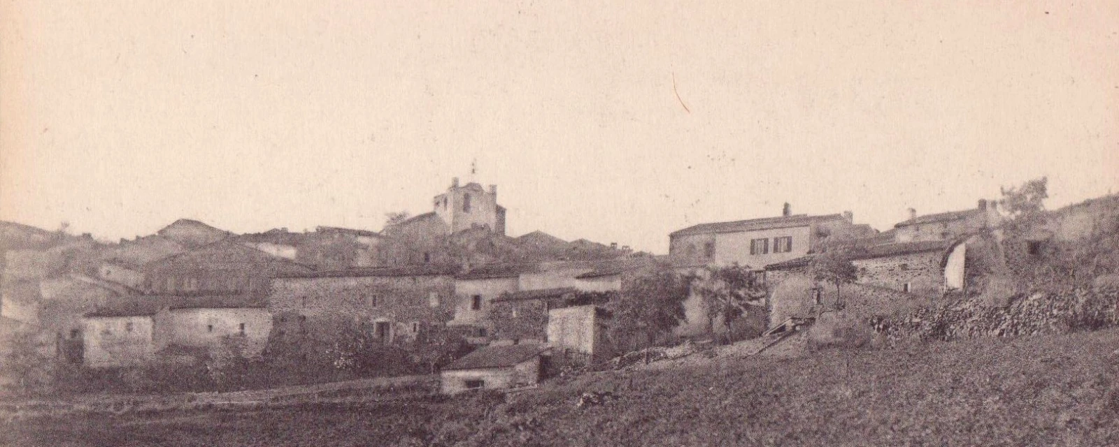 Vue de Saint-Marsal, Pyrénées-Orientales
