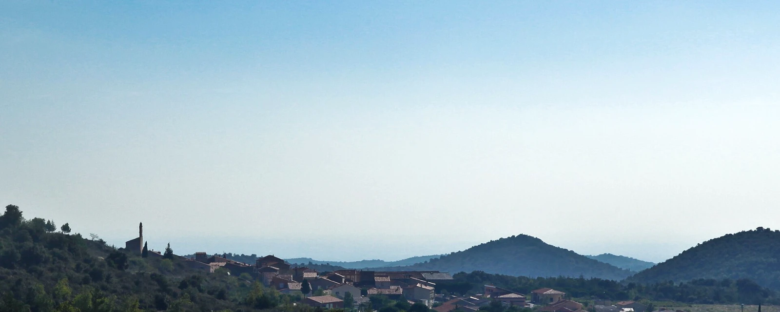 Vue de Trévillach, Pyrénées-Orientales