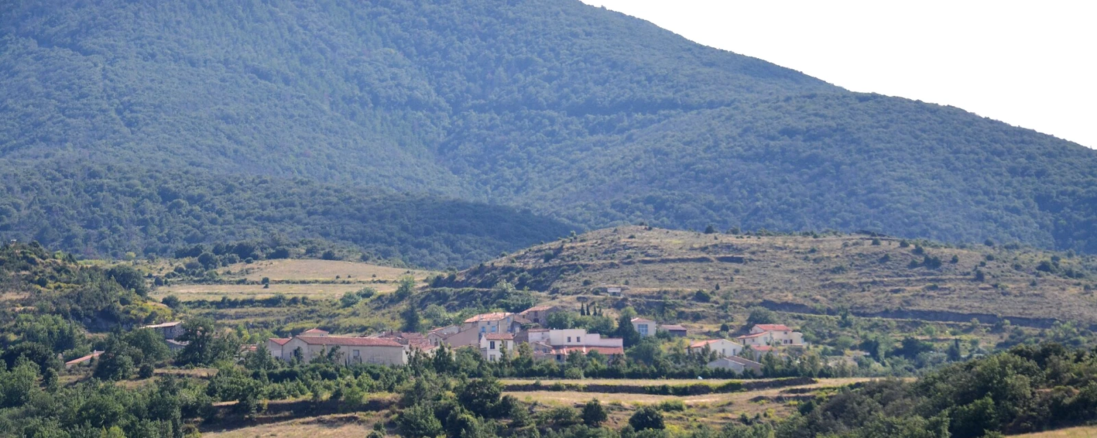 Vue de Trilla, Pyrénées-Orientales