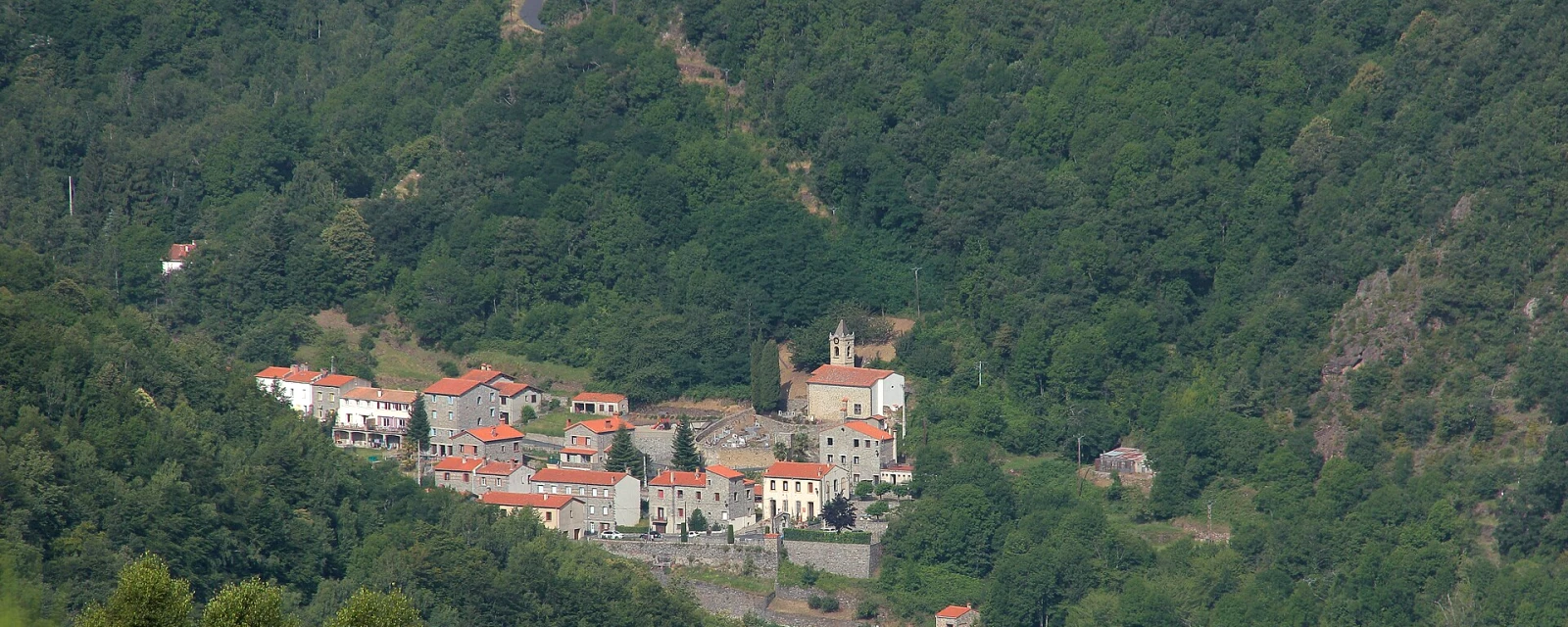 Vue de Valmanya, Pyrénées-Orientales