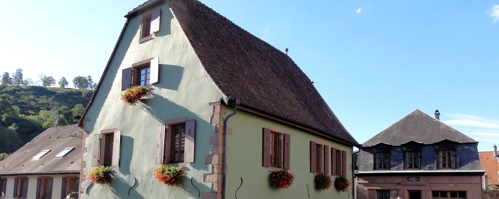 Vue de Albé, Bas-Rhin