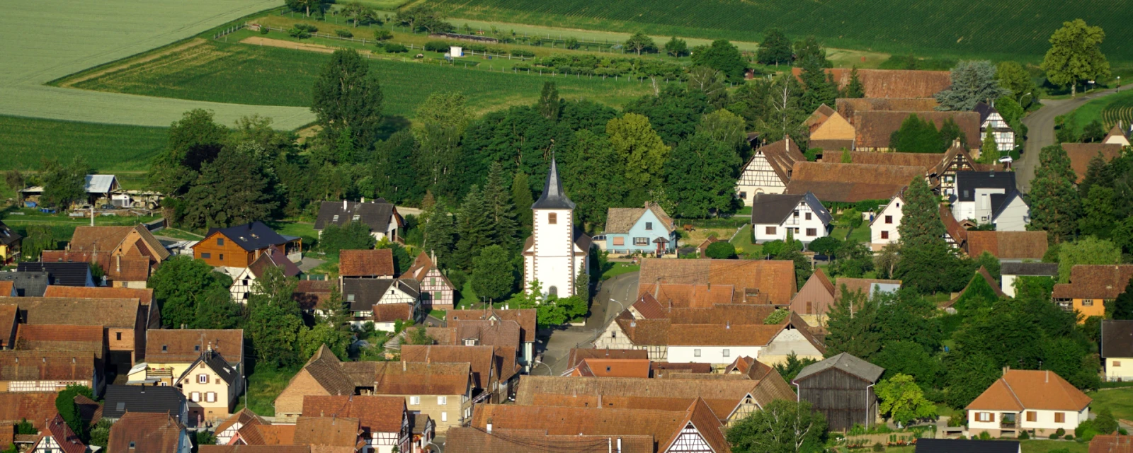 Vue de Alteckendorf, Bas-Rhin