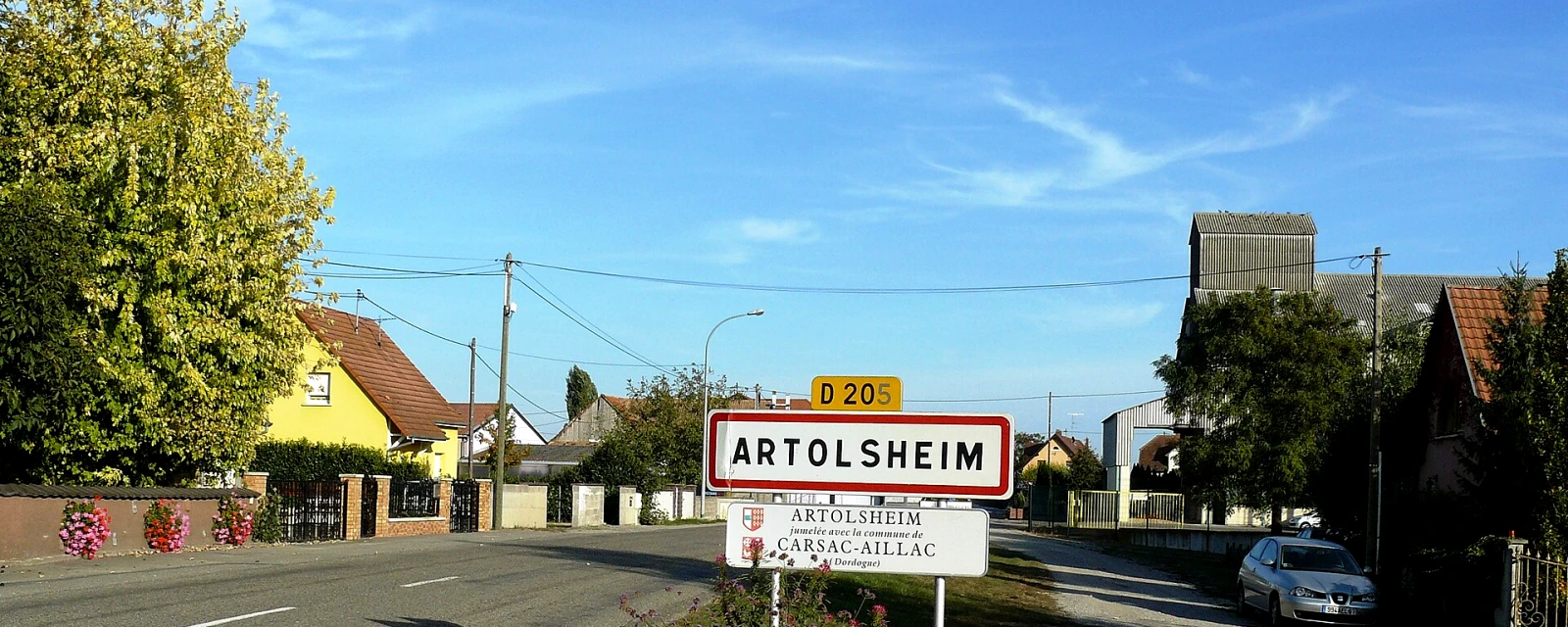 Vue de Artolsheim, Bas-Rhin