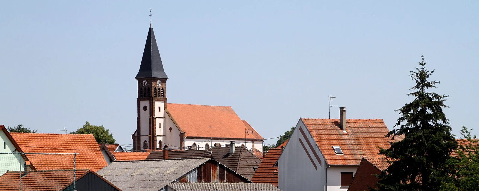 Vue de Aschbach, Bas-Rhin