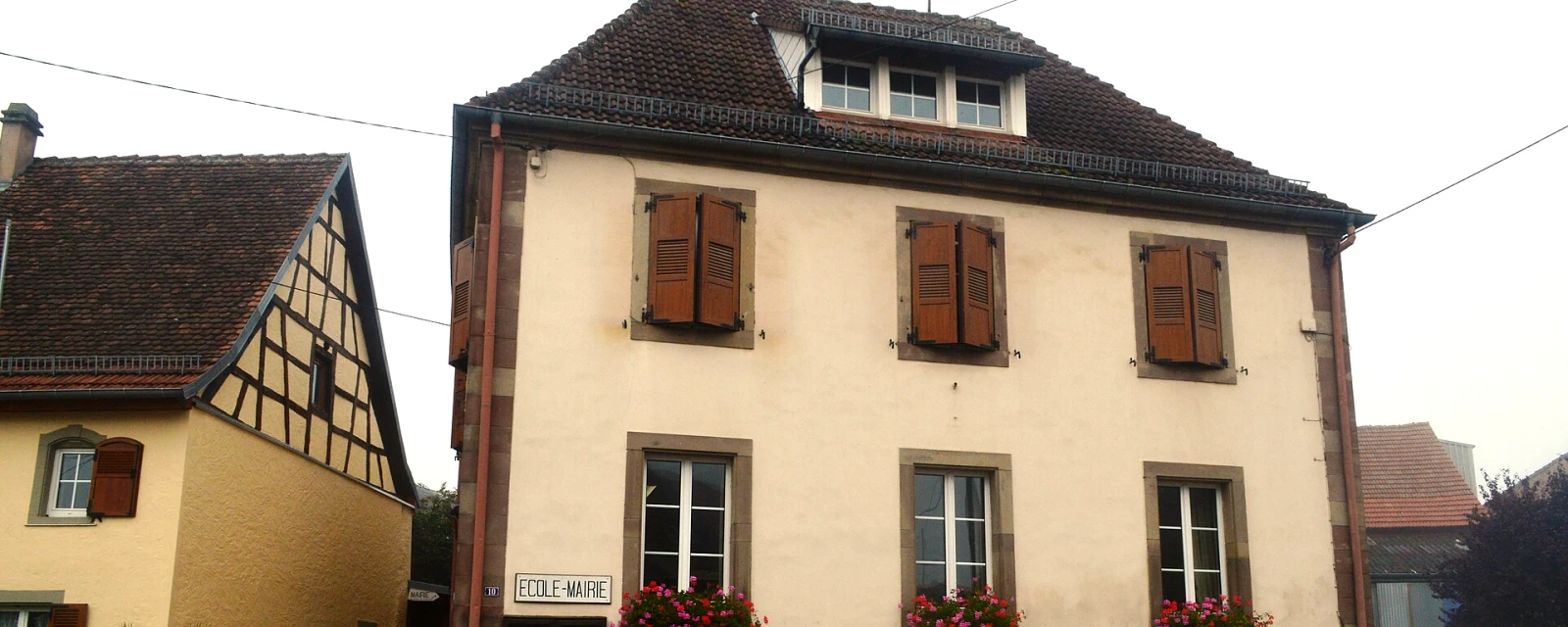 Vue de Asswiller, Bas-Rhin