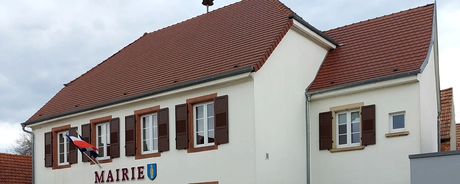 Vue de Batzendorf, Bas-Rhin