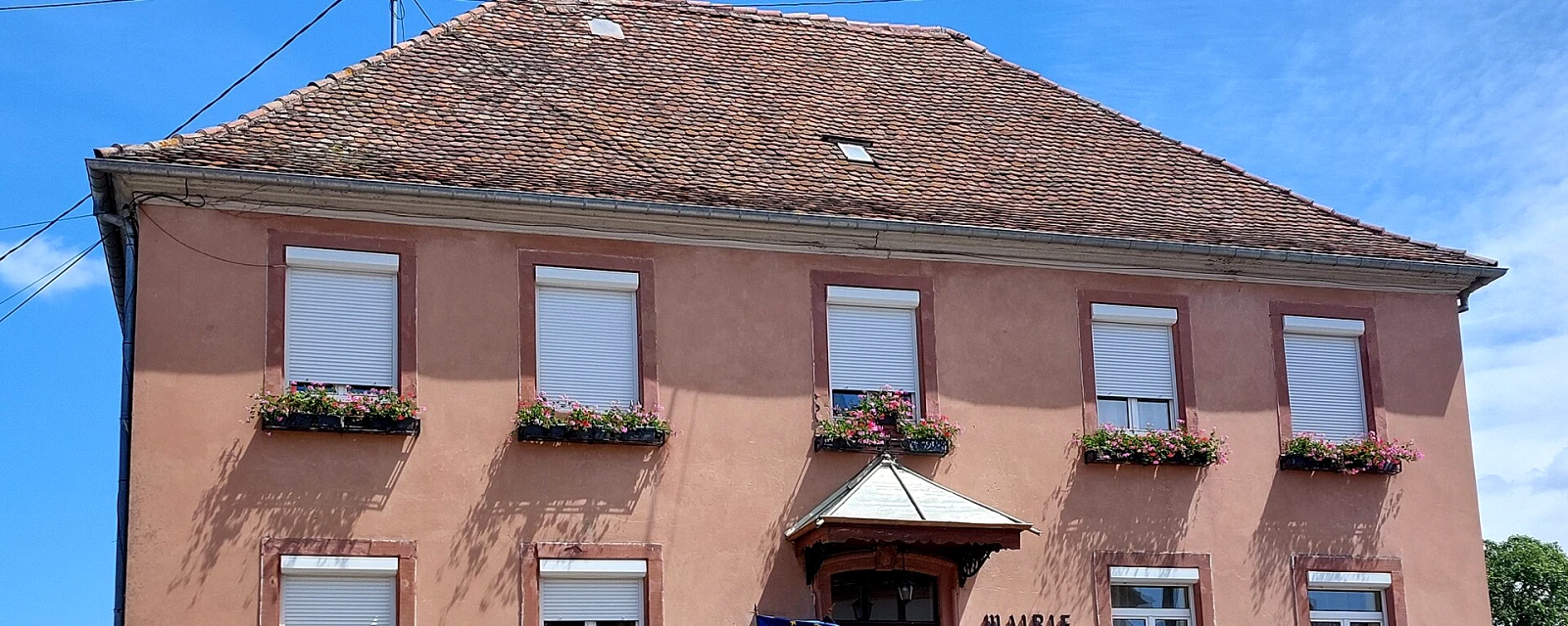 Vue de Bernolsheim, Bas-Rhin
