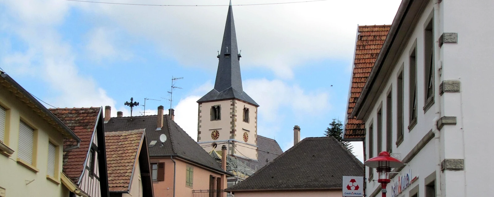 Vue de Berstett, Bas-Rhin