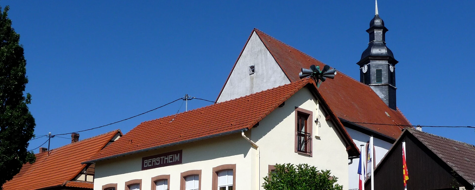 Vue de Berstheim, Bas-Rhin