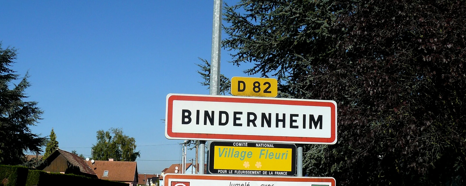 Vue de Bindernheim, Bas-Rhin