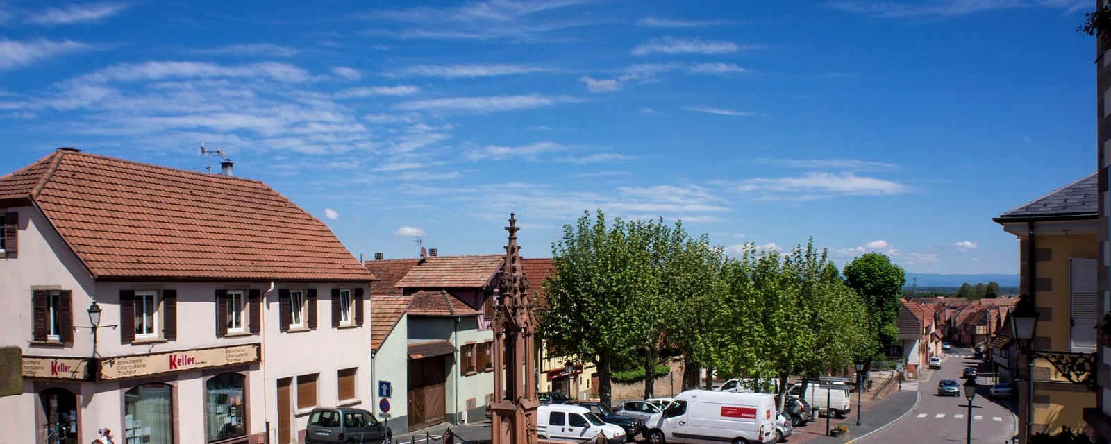 Vue de Bischoffsheim, Bas-Rhin
