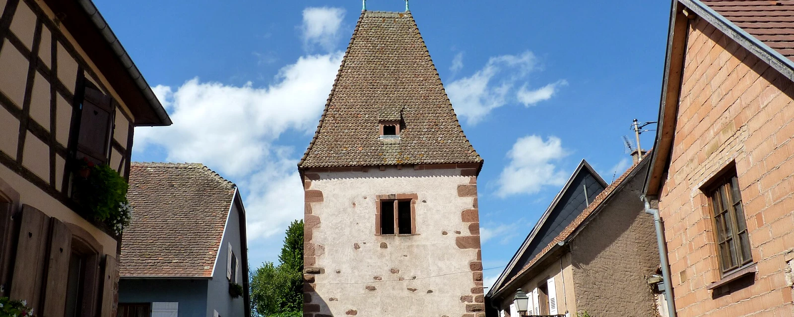 Vue de Bœrsch, Bas-Rhin